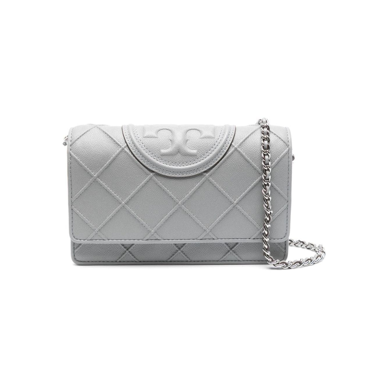 Tory Burch Bags.. Grey Clutches Tory Burch