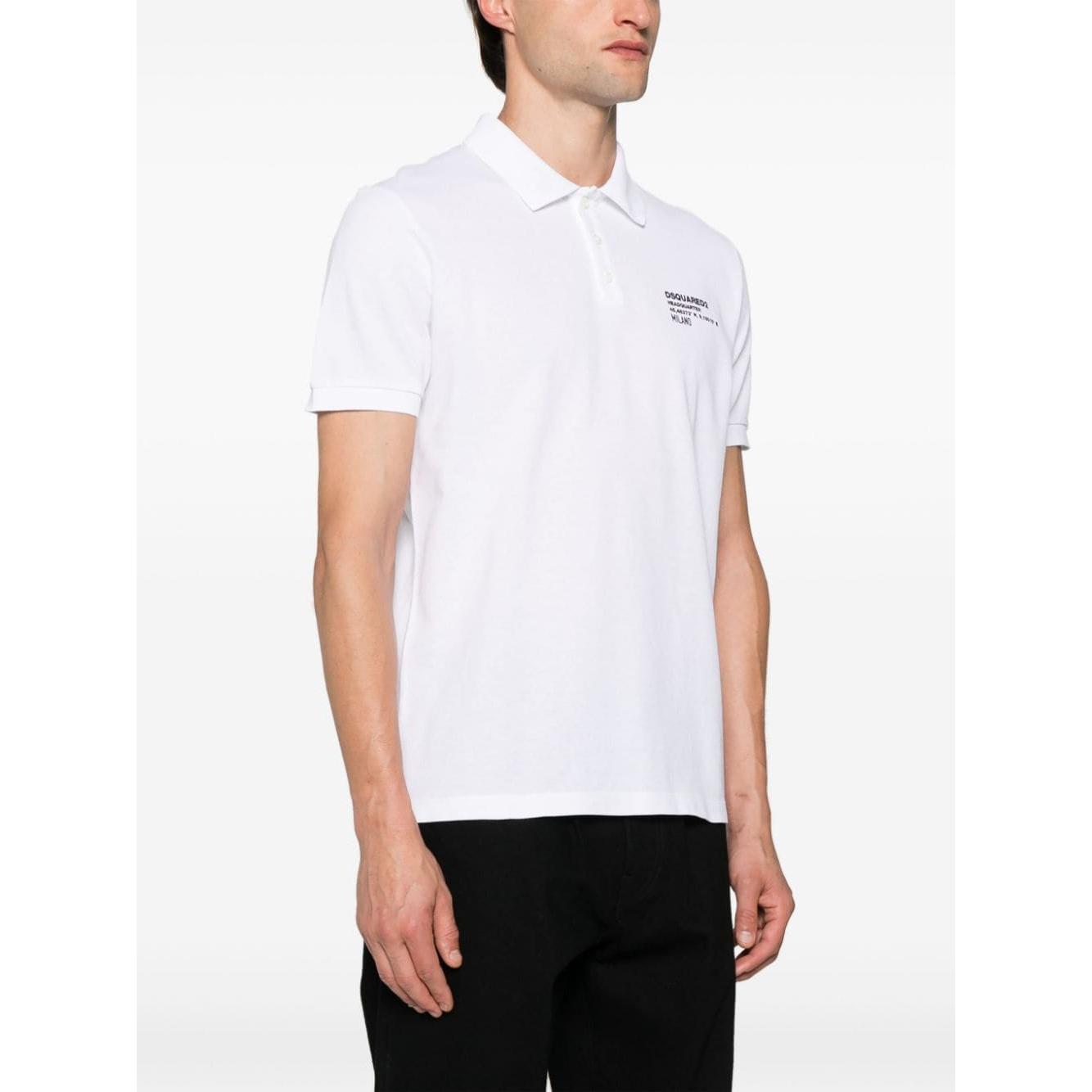 Dsquared2 T-shirts and Polos White Topwear Dsquared2