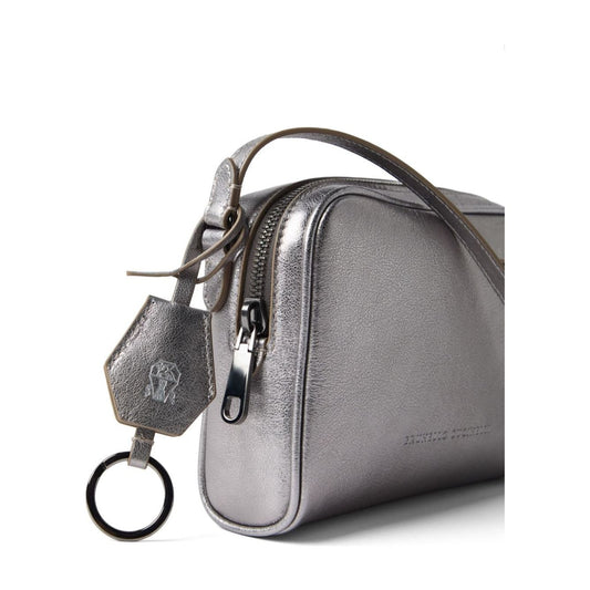 Brunello Cucinelli Bags.. Silver Shoulder Brunello Cucinelli