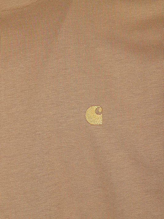 CARHARTT WIP MAIN T-shirts and Polos Beige Topwear Carhartt Wip Main