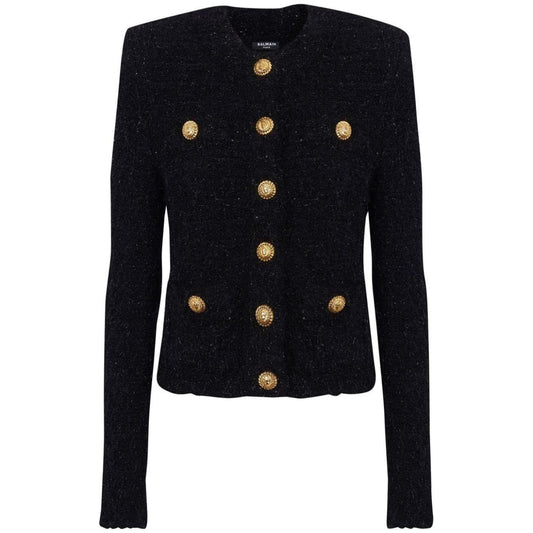 Balmain Jackets Black Jackets Balmain