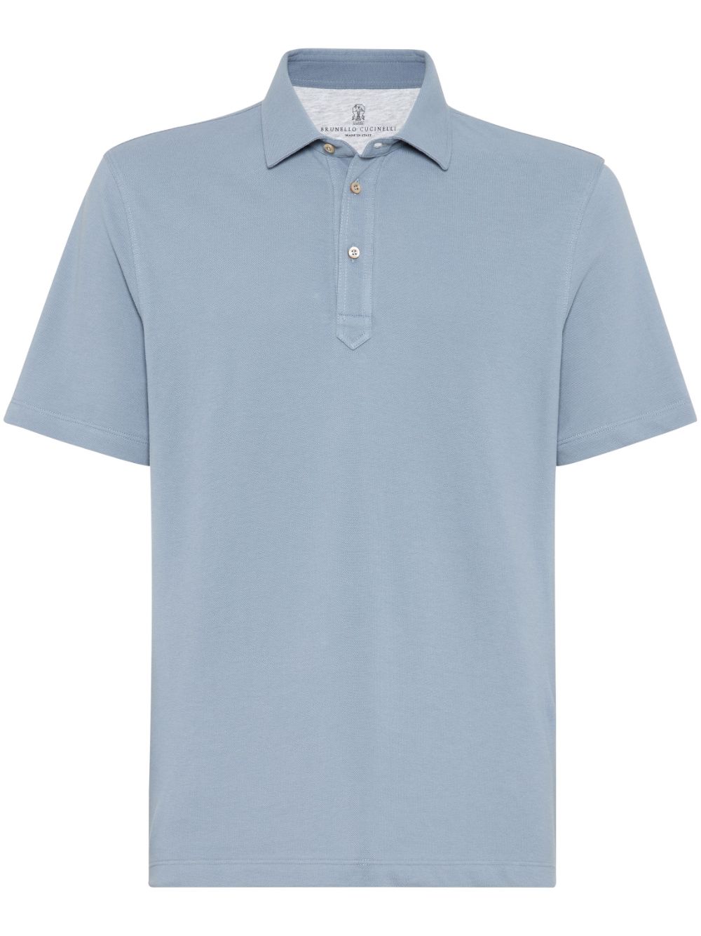 Brunello Cucinelli T-shirts and Polos Clear Blue Topwear Brunello Cucinelli