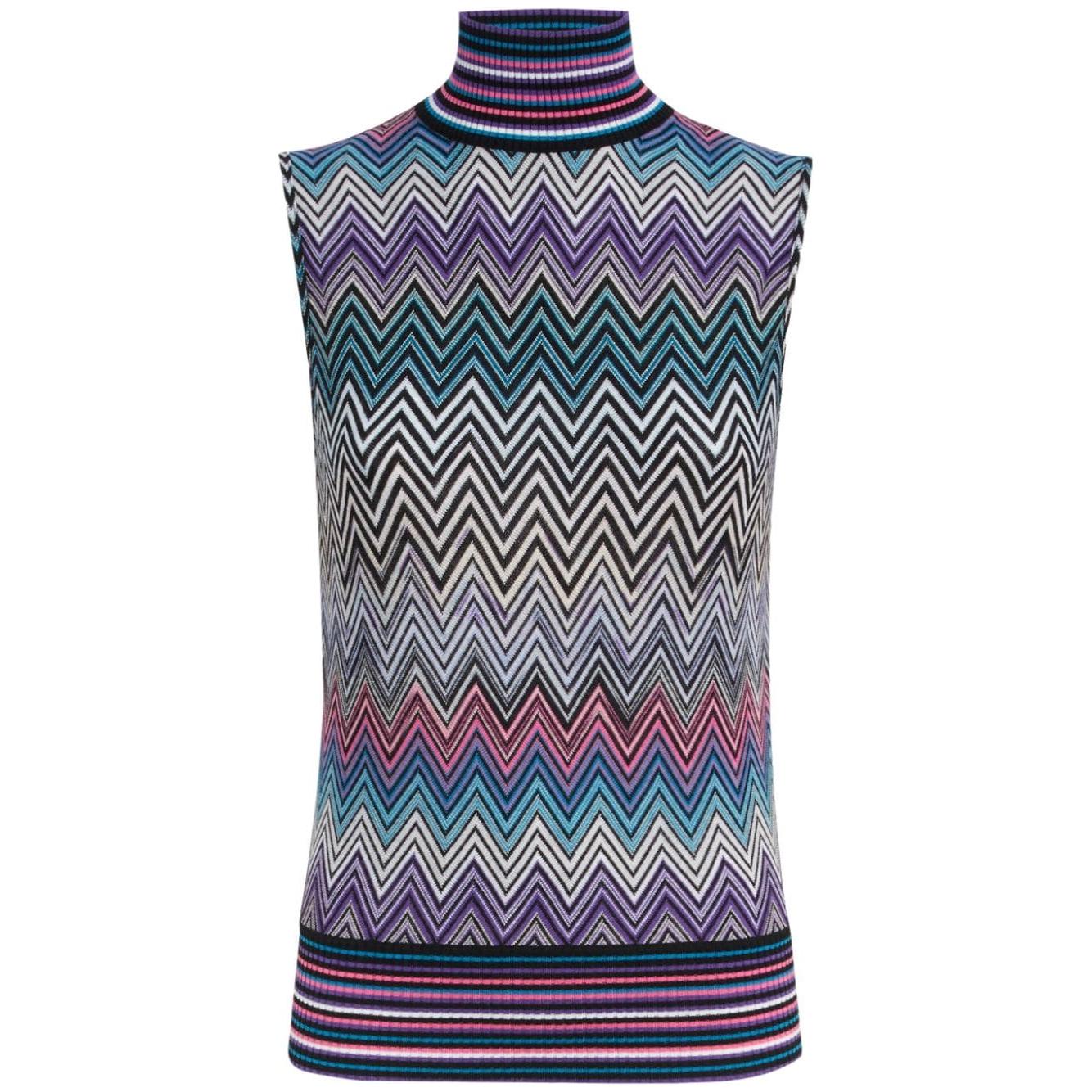 Missoni Top Clear Blue Topwear Missoni