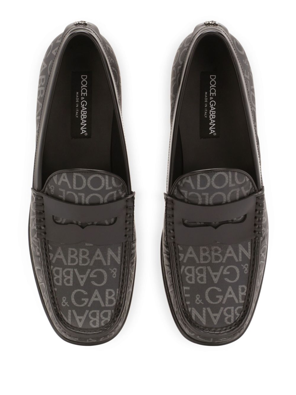 Dolce & Gabbana Flat shoes Black Moccasins Dolce & Gabbana