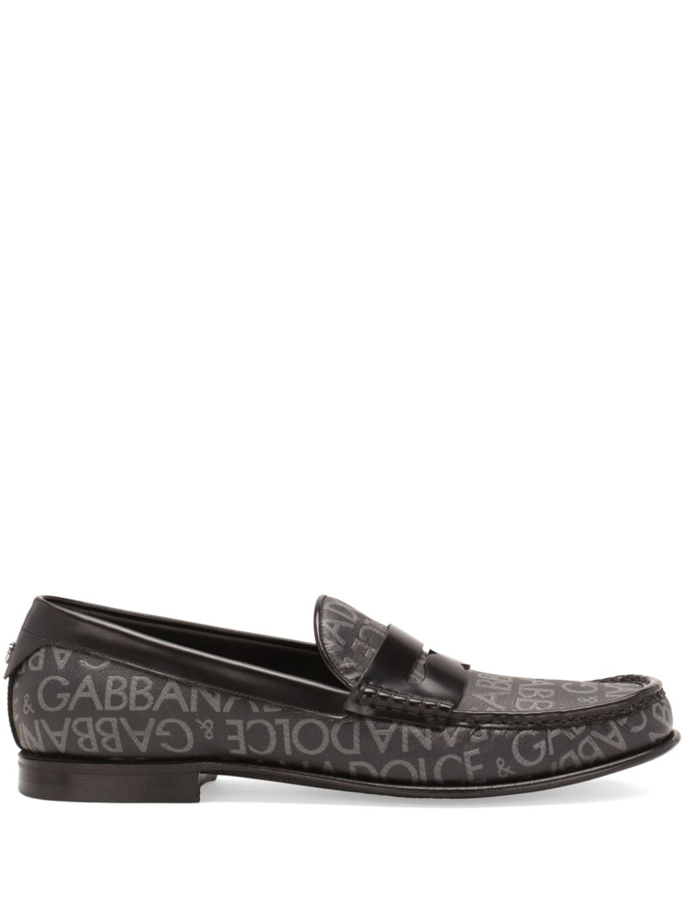 Dolce & Gabbana Flat shoes Black Moccasins Dolce & Gabbana