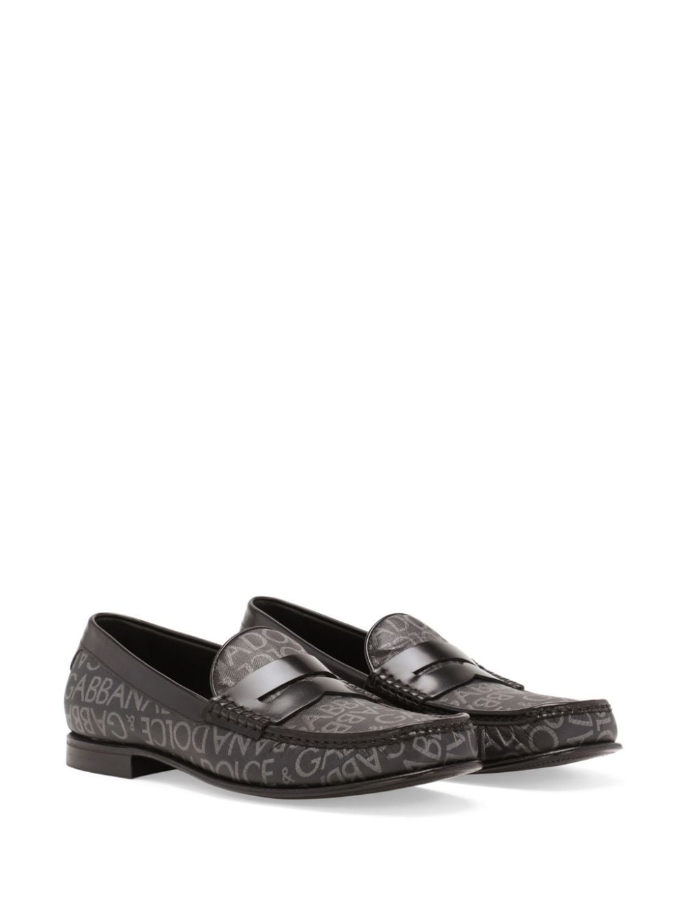 Dolce & Gabbana Flat shoes Black Moccasins Dolce & Gabbana