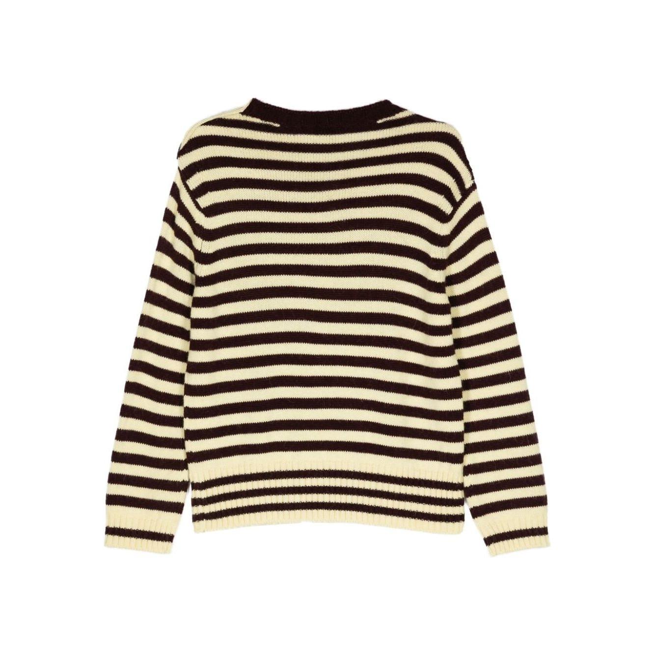 Alysi Sweaters Beige Topwear Alysi