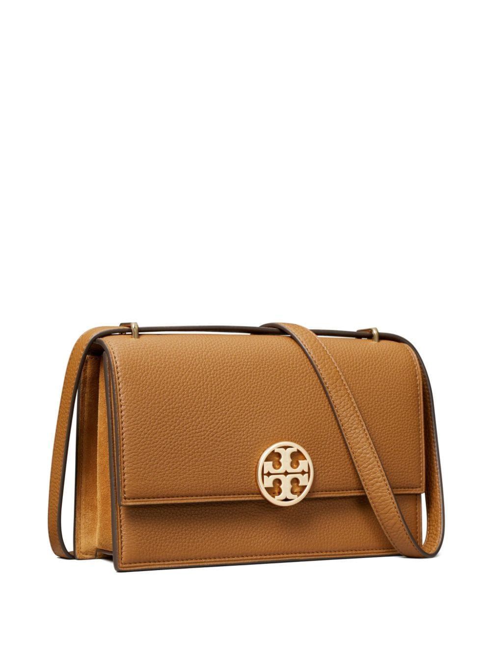 Tory Burchbrown leather grained texture Bag Shoulder Tory Burch