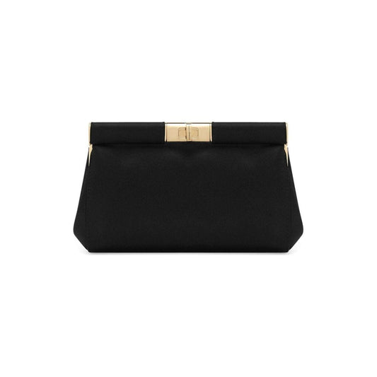 Dolce & Gabbana black leather Clutch Bag Shoulder Dolce & Gabbana