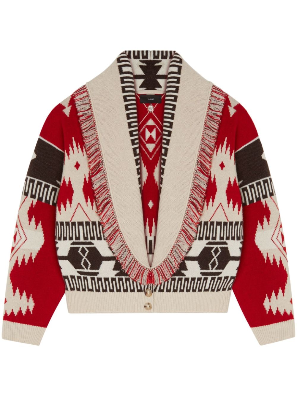 Alanui Sweaters Red Topwear Alanui