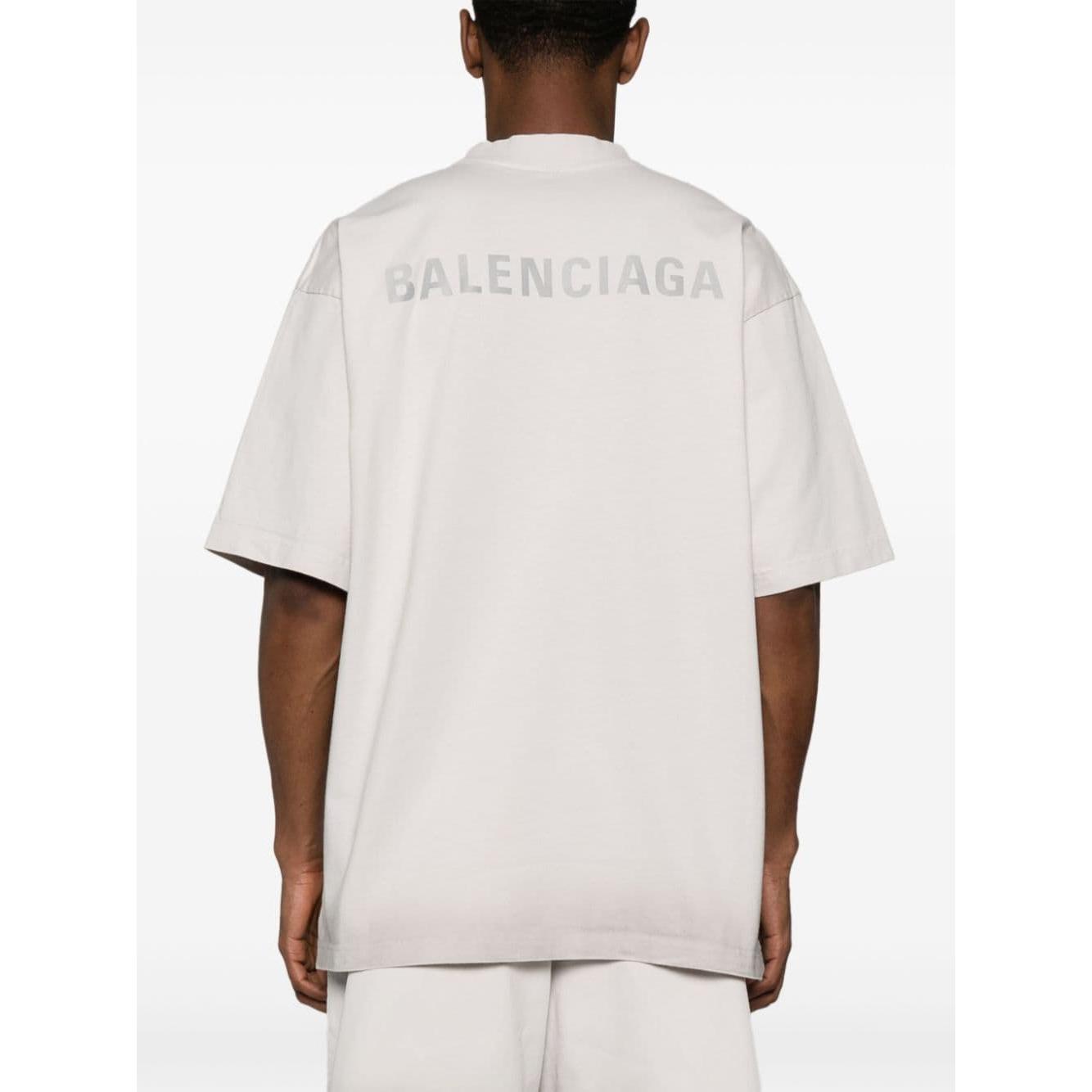 Balenciaga T-shirts and Polos Grey Topwear Balenciaga