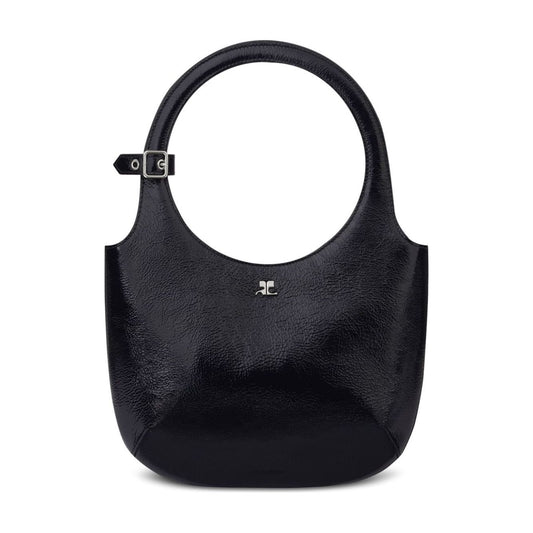 032C Courreges Bags.. Black Handbag 032C