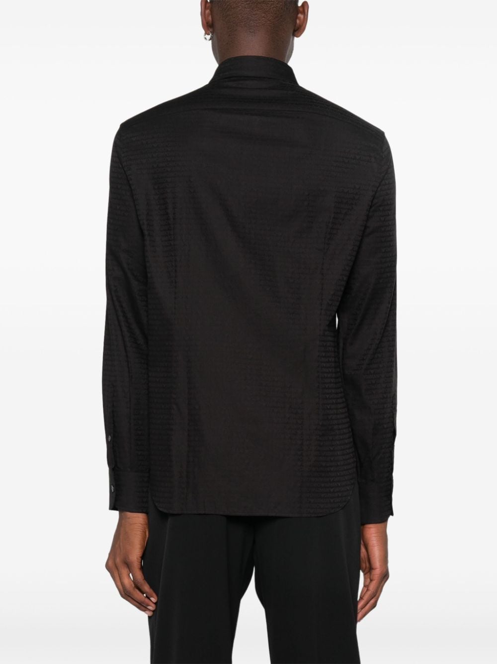 Emporio Armani Shirts Black Shirts Emporio Armani