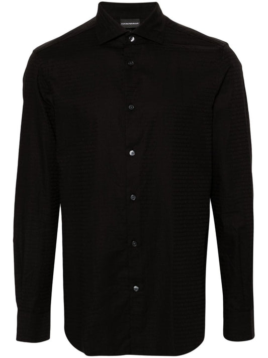 Emporio Armani Shirts Black Shirts Emporio Armani