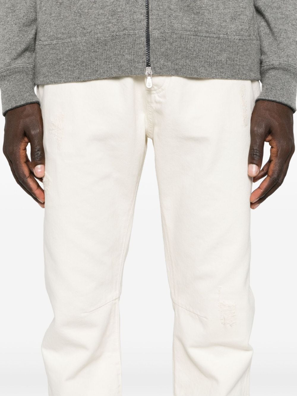 Brunello Cucinelli Jeans White Jeans Brunello Cucinelli