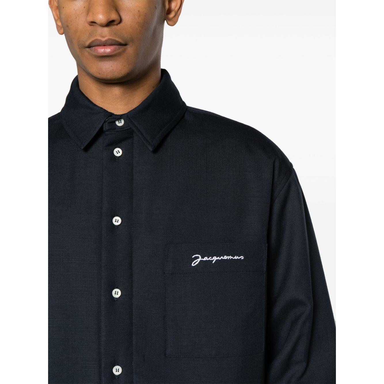 JACQUEMUS Shirts Blue Shirts JACQUEMUS