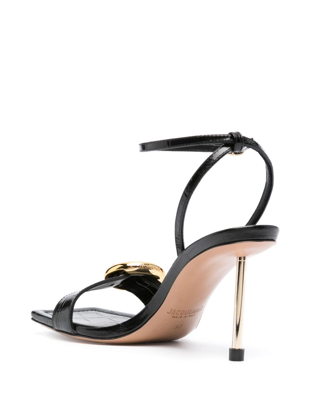 JACQUEMUS Sandals Black