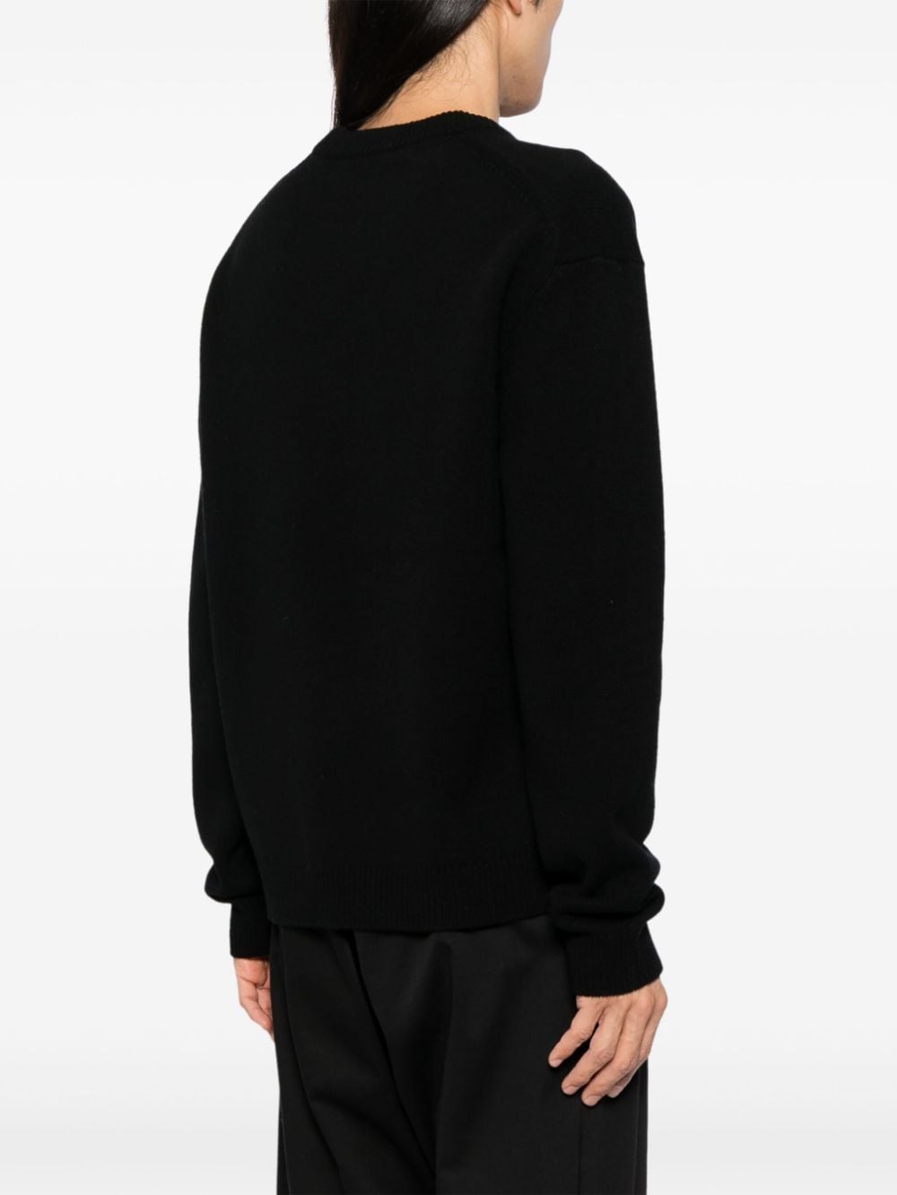 MAISON KITSUNE' Sweaters Black Topwear Maison Kitsune'