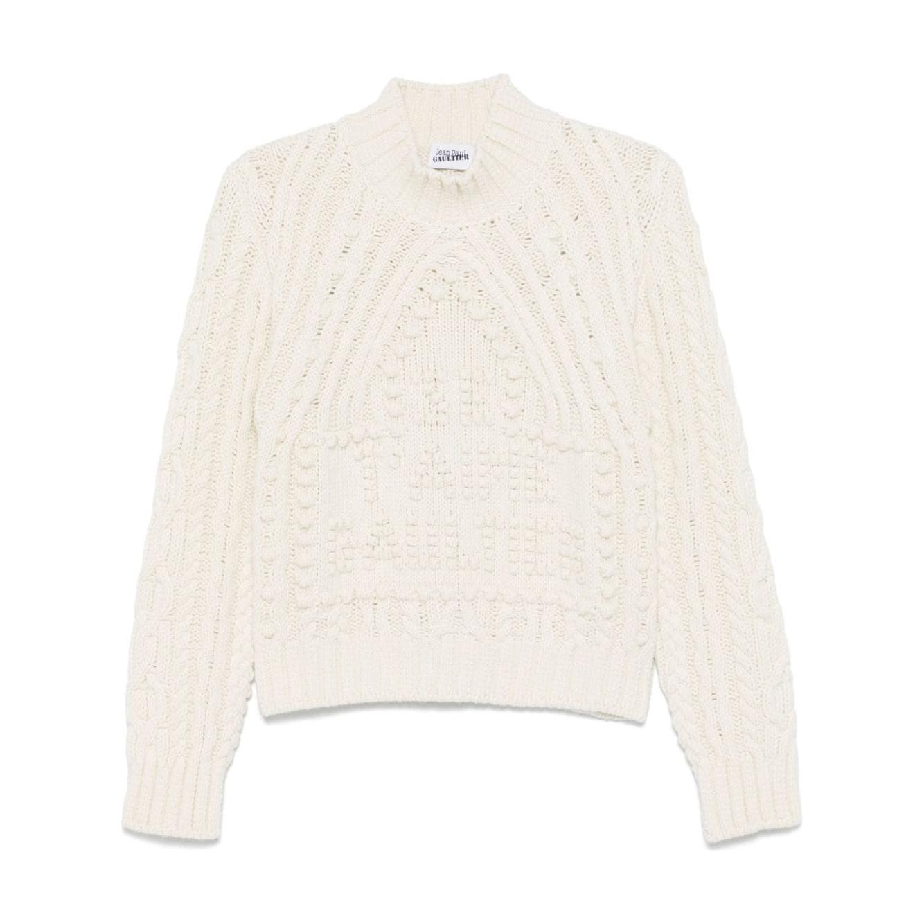 JEAN PAUL GAULTIER Sweaters Beige Topwear Jean Paul Gaultier