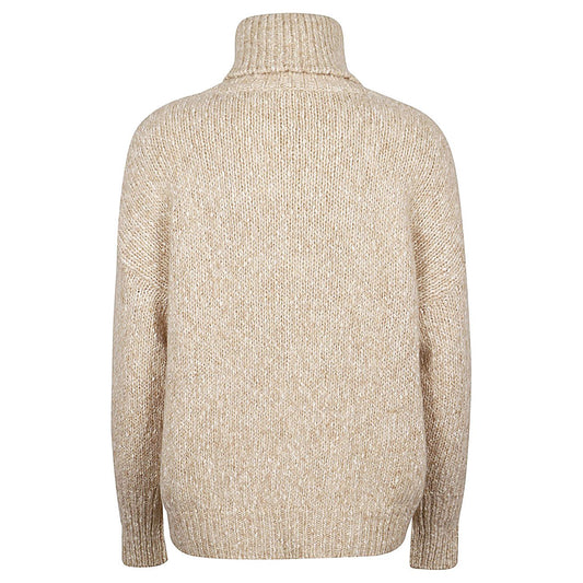 Base Sweaters Beige Topwear Base