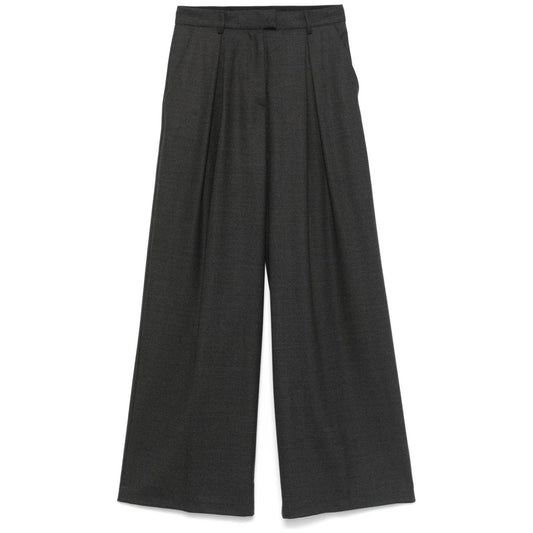 Semicouture Trousers Grey Trousers Semicouture Dark Slate Gray