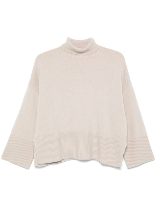 BEYOU Sweaters Beige Topwear Beyou