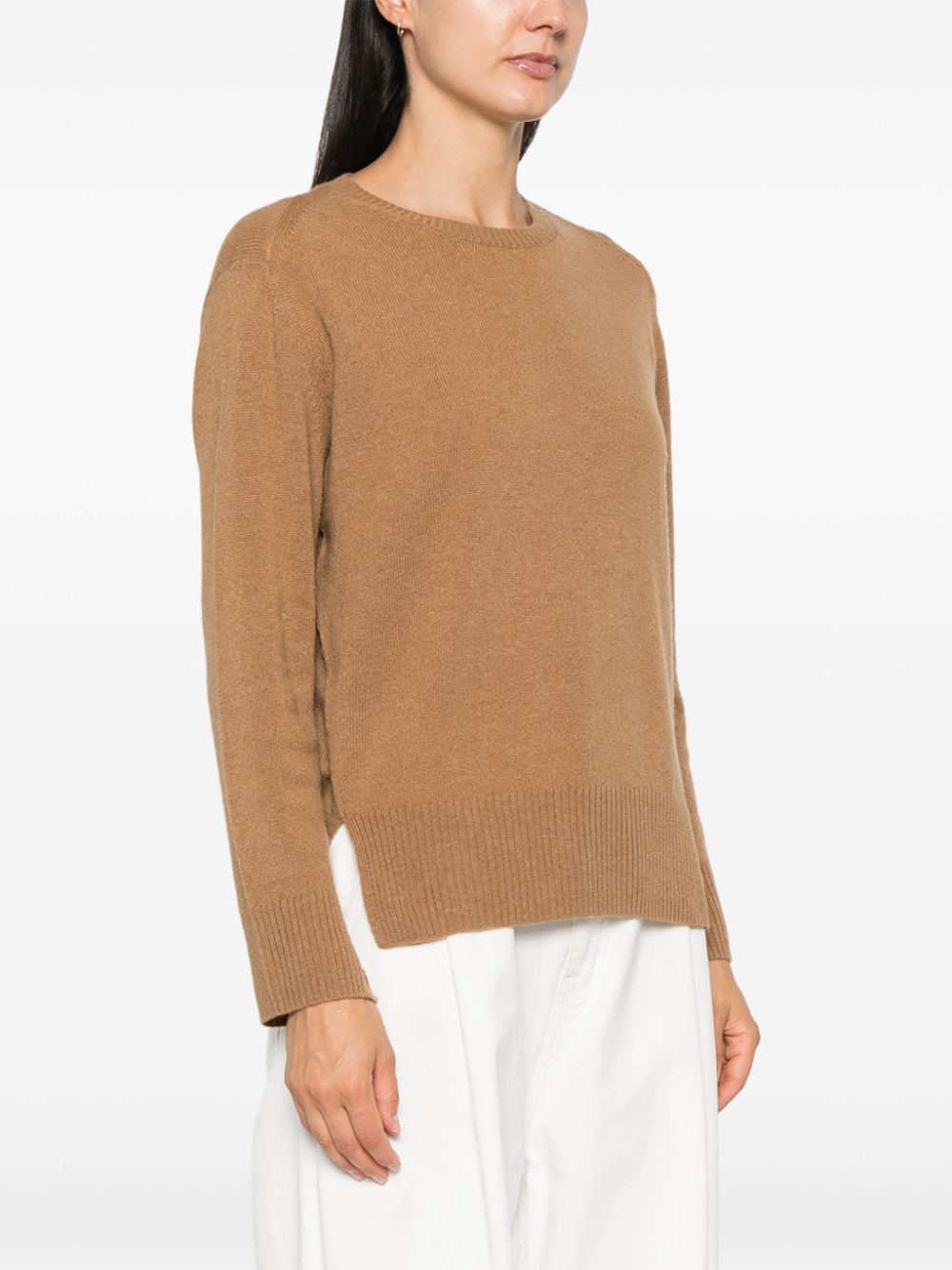 BEYOU Sweaters Camel Topwear Beyou