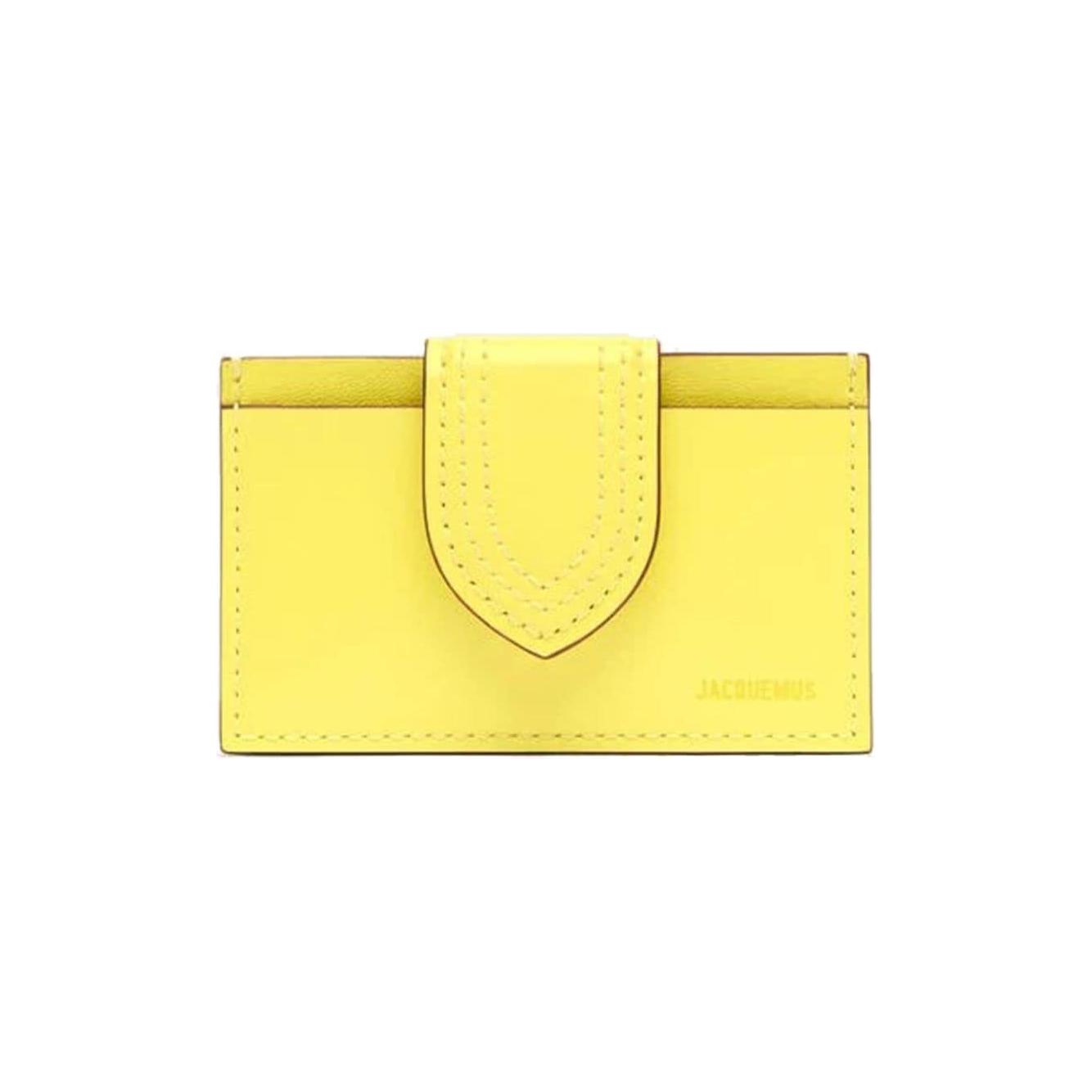 JACQUEMUS Wallets Yellow Wallets JACQUEMUS