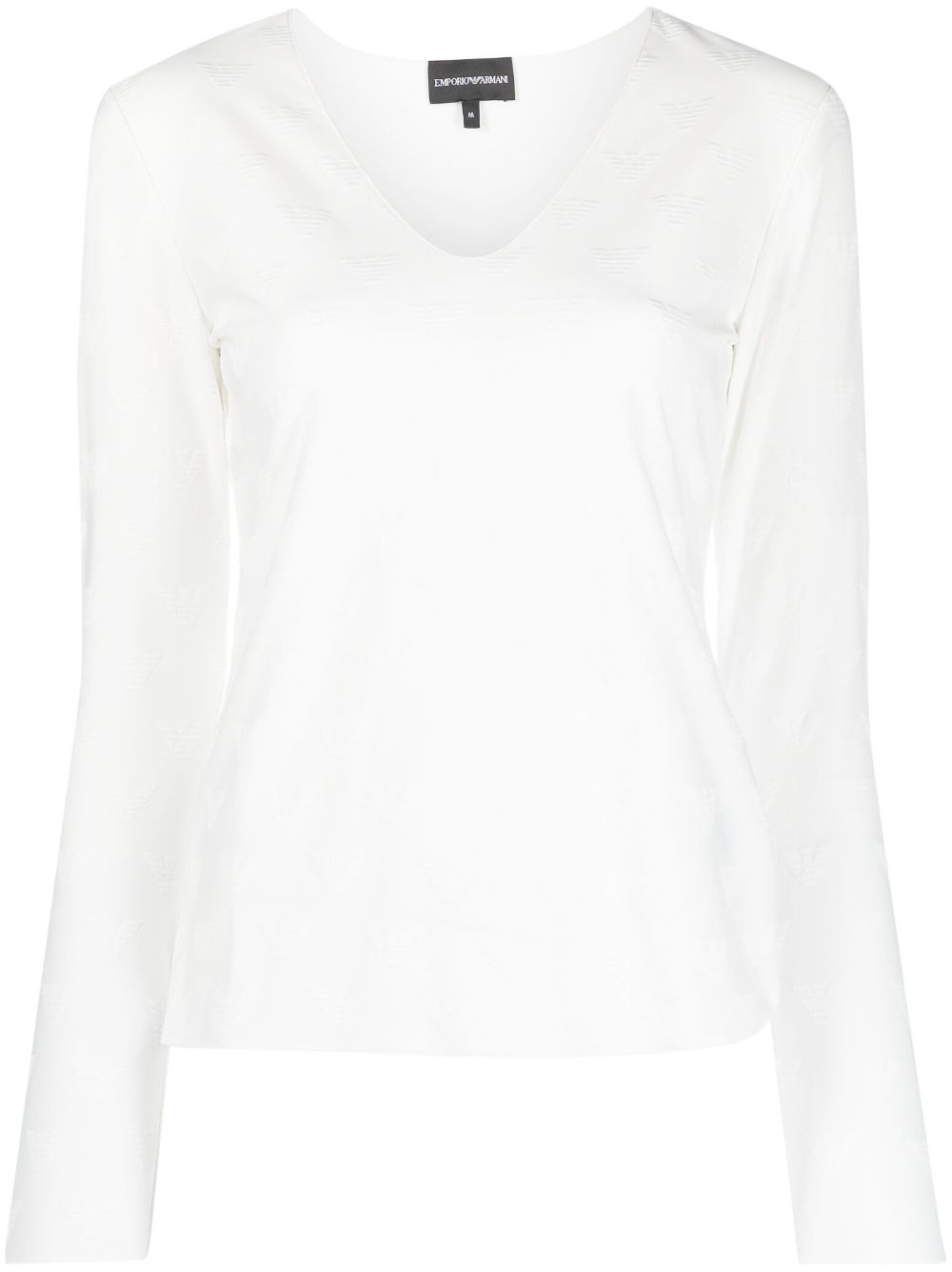 Emporio Armani Sweaters White Topwear Emporio Armani