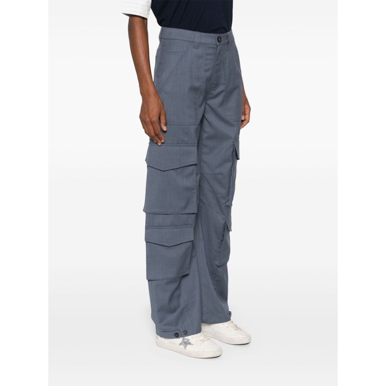 Golden Goose Trousers Grey Trousers Golden Goose