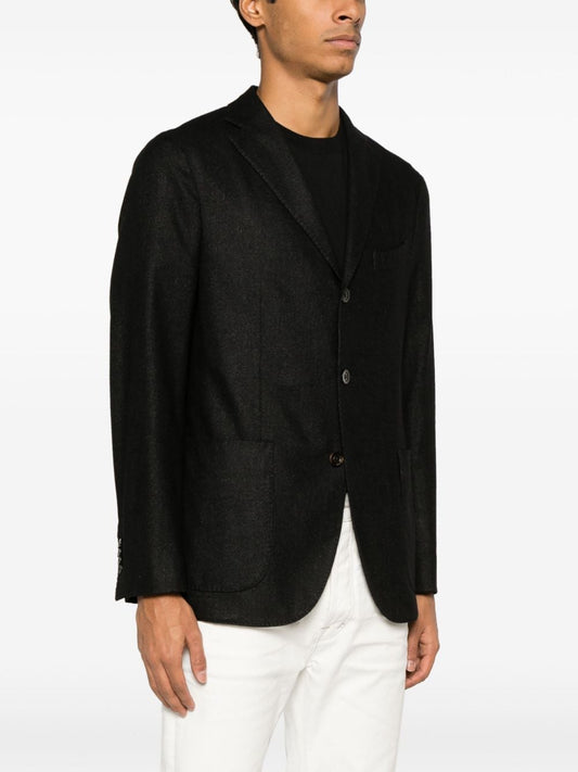 Boglioli wool dart detailing men Jackets Black Jackets Boglioli