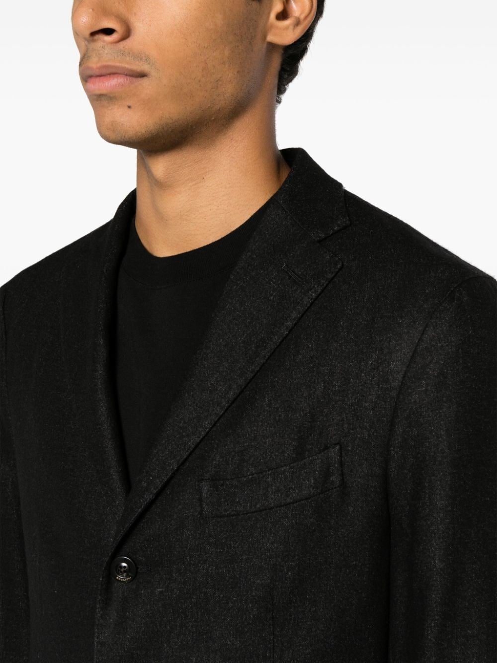 Boglioli wool dart detailing men Jackets Black Jackets Boglioli