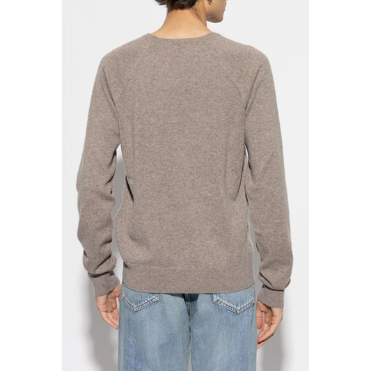 Saint Laurent  Sweaters Dove Grey Topwear Saint Laurent