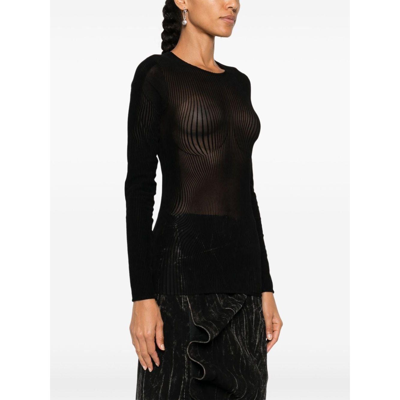 JEAN PAUL GAULTIER Top Black Topwear Jean Paul Gaultier