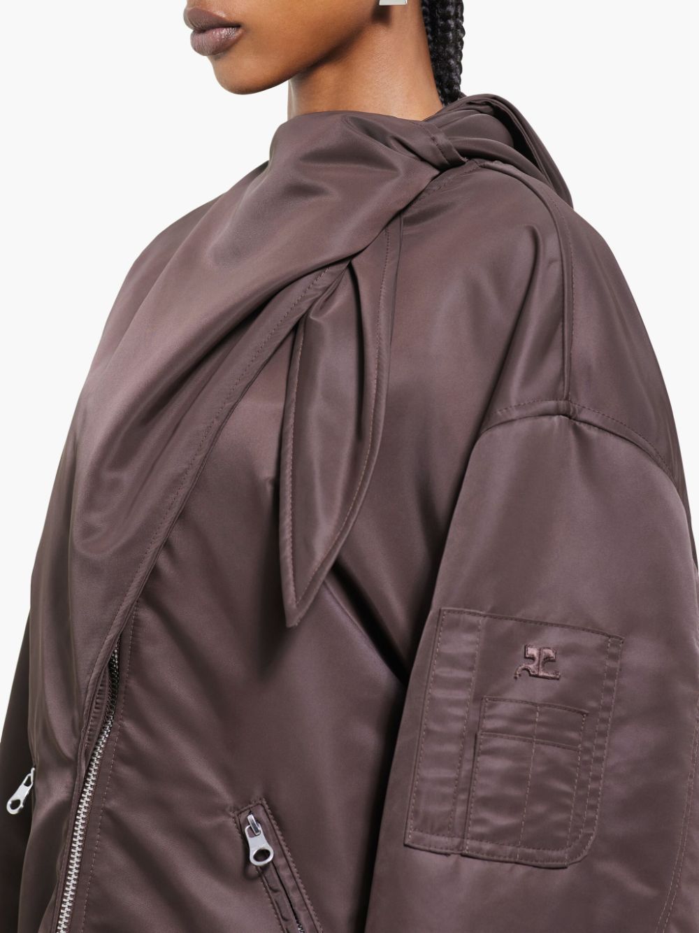 032C Courreges Coats Brown Jackets 032C