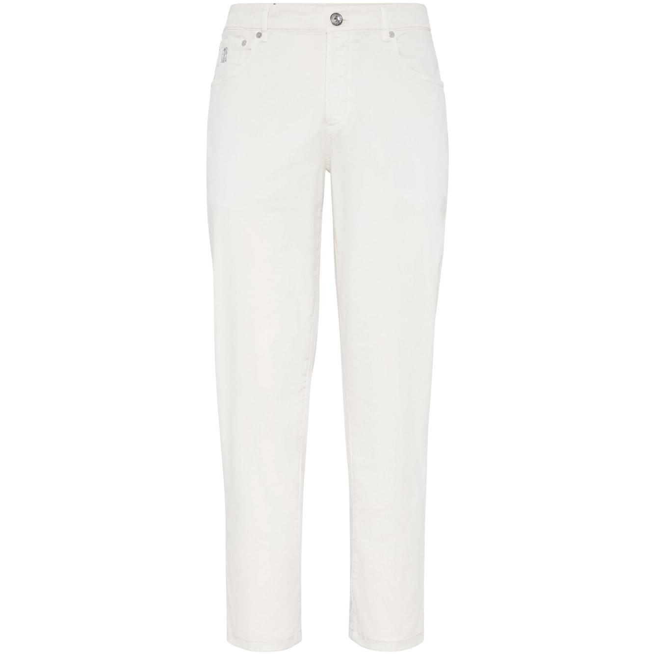 Brunello Cucinelli Trousers White