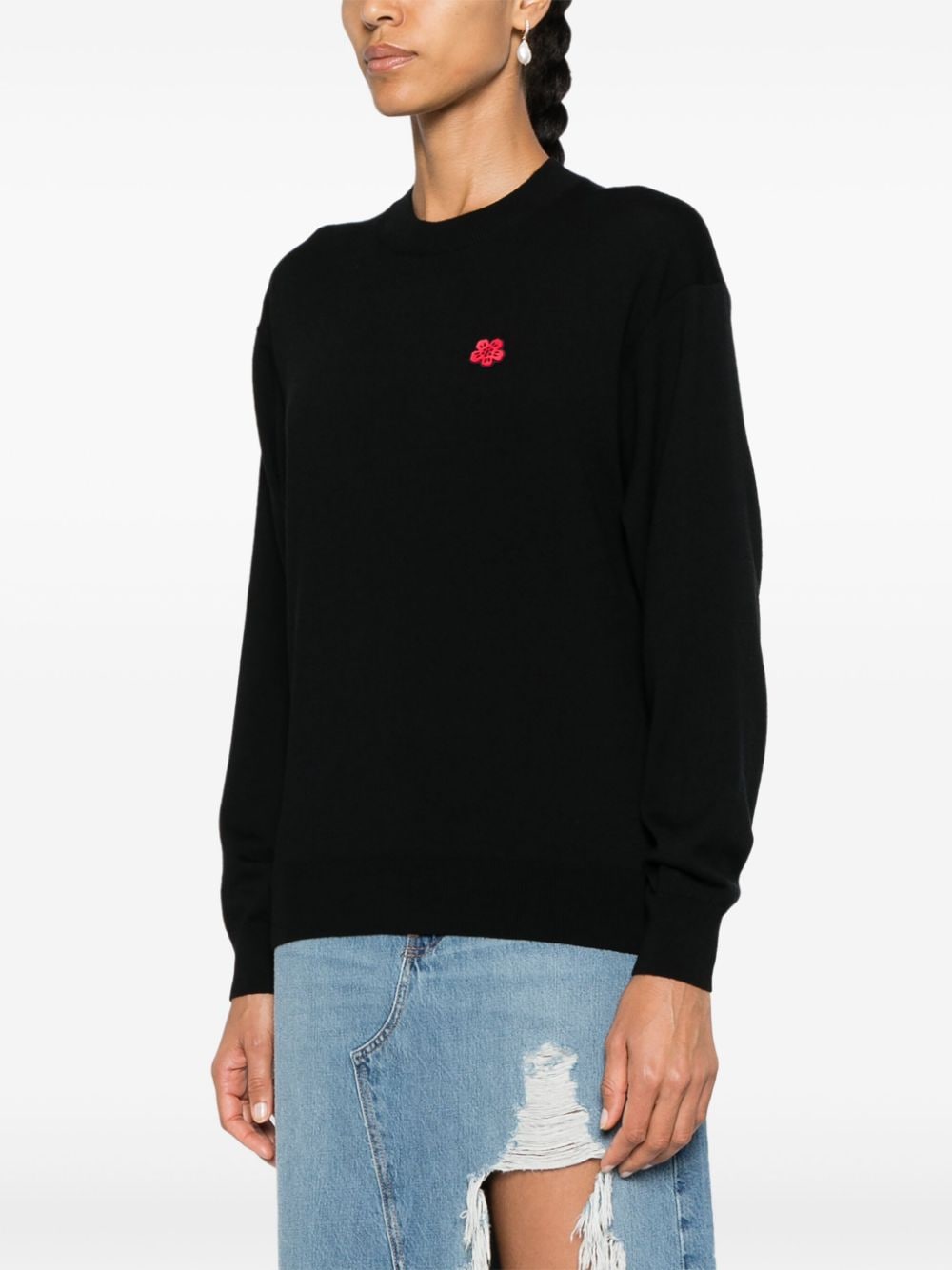 Kenzo Sweaters Black Topwear Kenzo