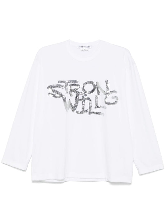 Comme Comme T-shirts and Polos White Topwear Comme Comme