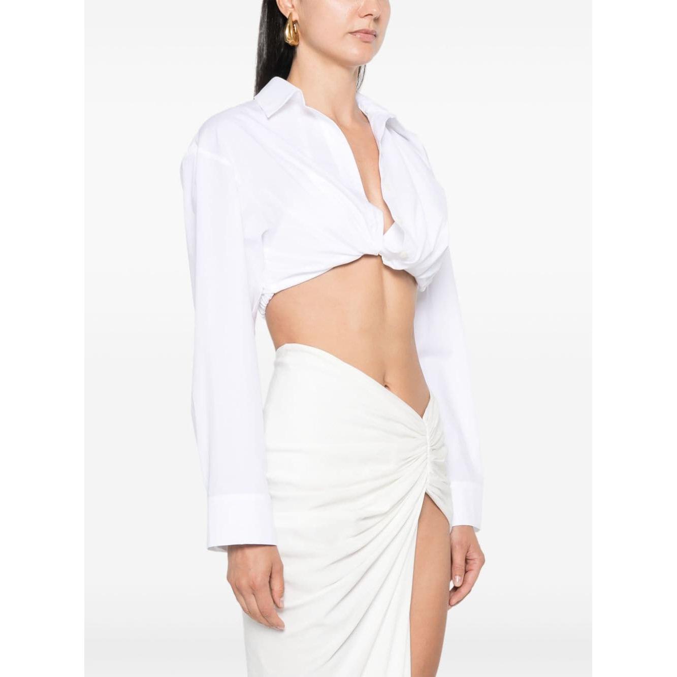 JACQUEMUS Shirts White Shirts JACQUEMUS