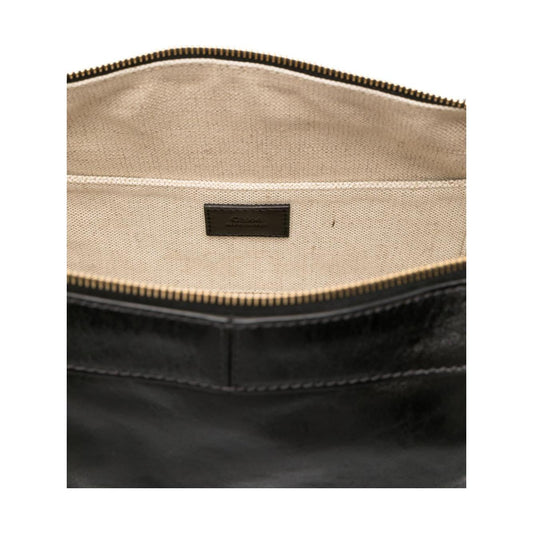 Chloè black calf leather grained Bag Handbag Chloè