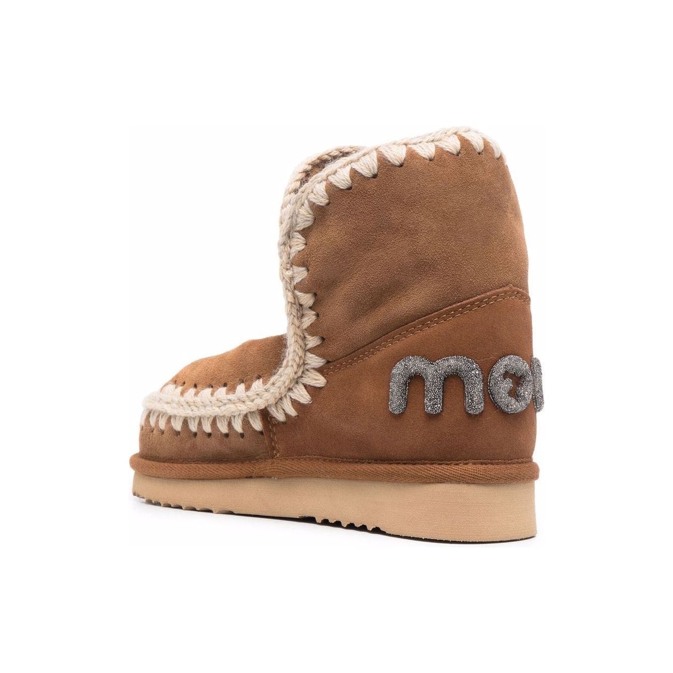 Mou Boots Leather Brown Boots Mou