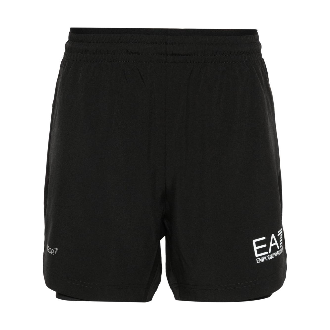 EA7 Shorts Black Short trousers EA7