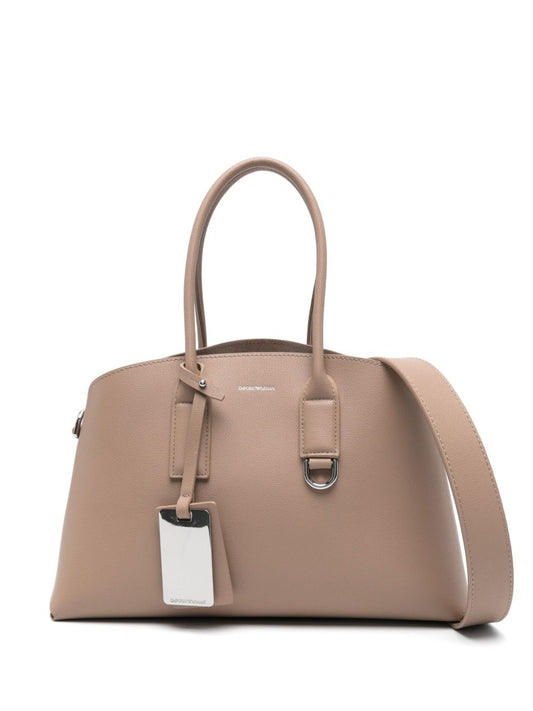 EMPORIO ARMANI CAPSULE Bags.. Beige Shopper Emporio Armani