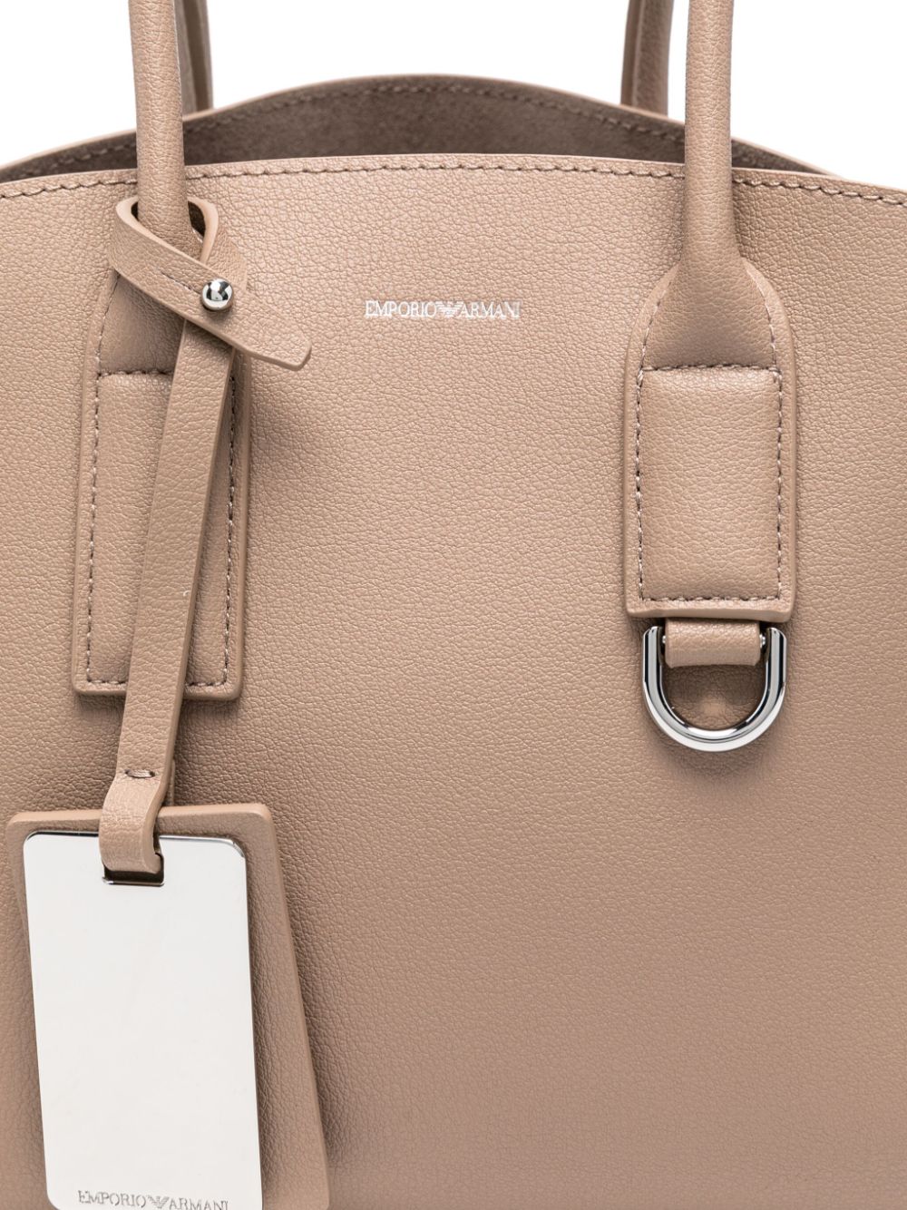 EMPORIO ARMANI CAPSULE Bags.. Beige Shopper Emporio Armani