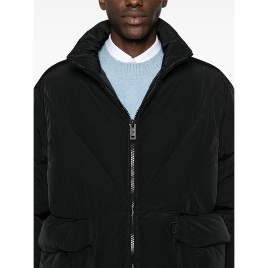 Emporio Armani Coats Black Jackets Emporio Armani