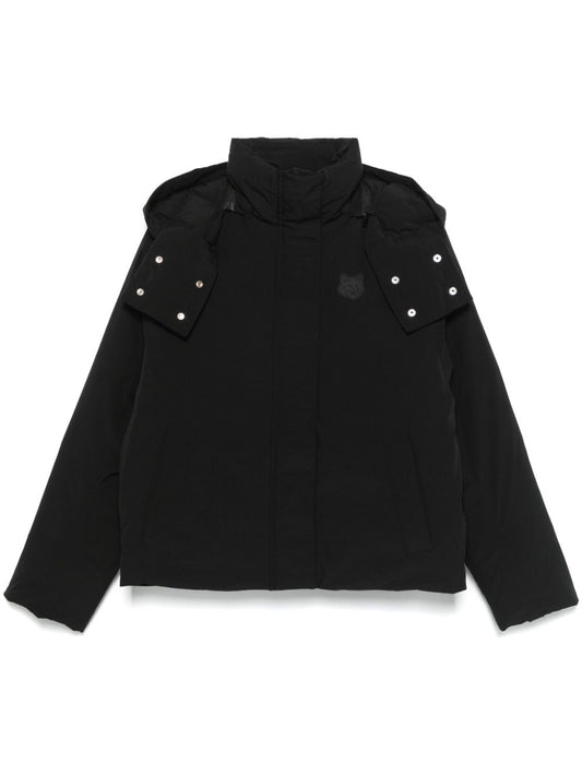 MAISON KITSUNE' Coats Black Jackets Maison Kitsune'