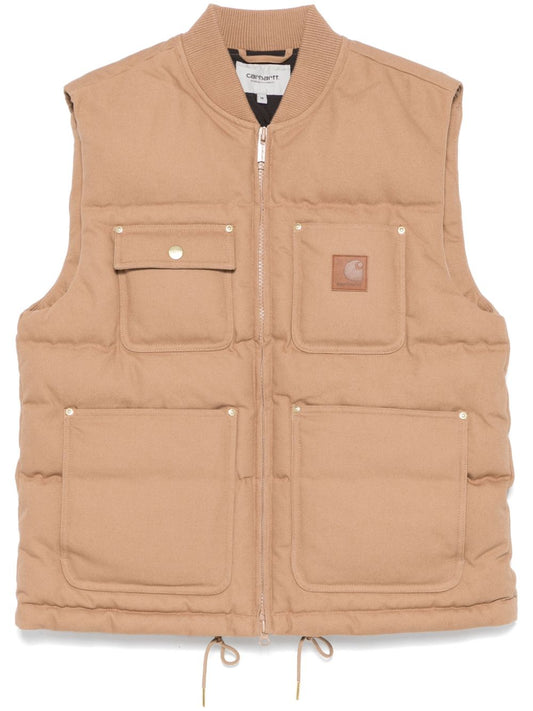 CARHARTT WIP MAIN Jackets Dove Grey Vests Carhartt Wip Main