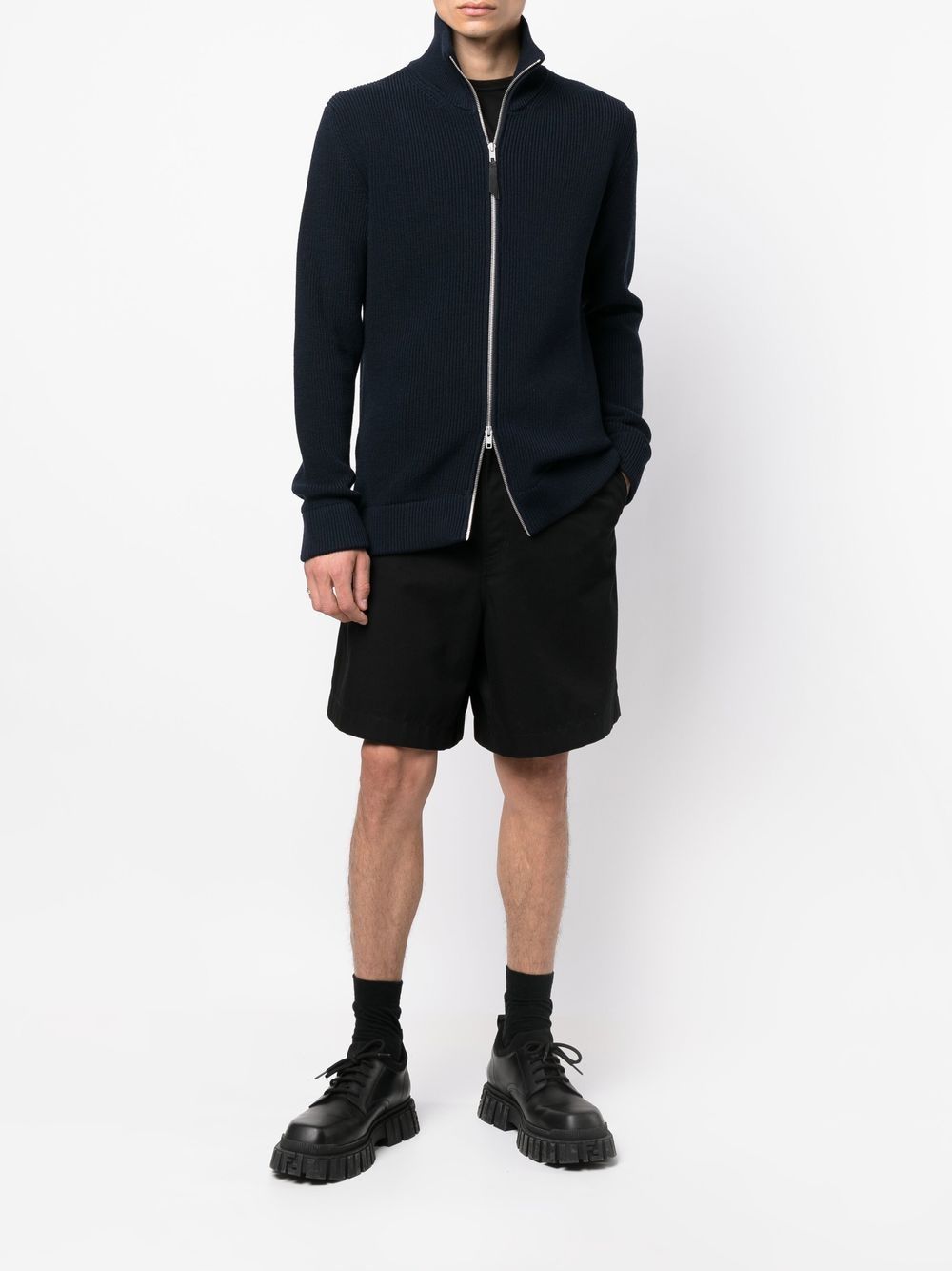 Maison Margiela Sweaters Blue Topwear Maison Margiela