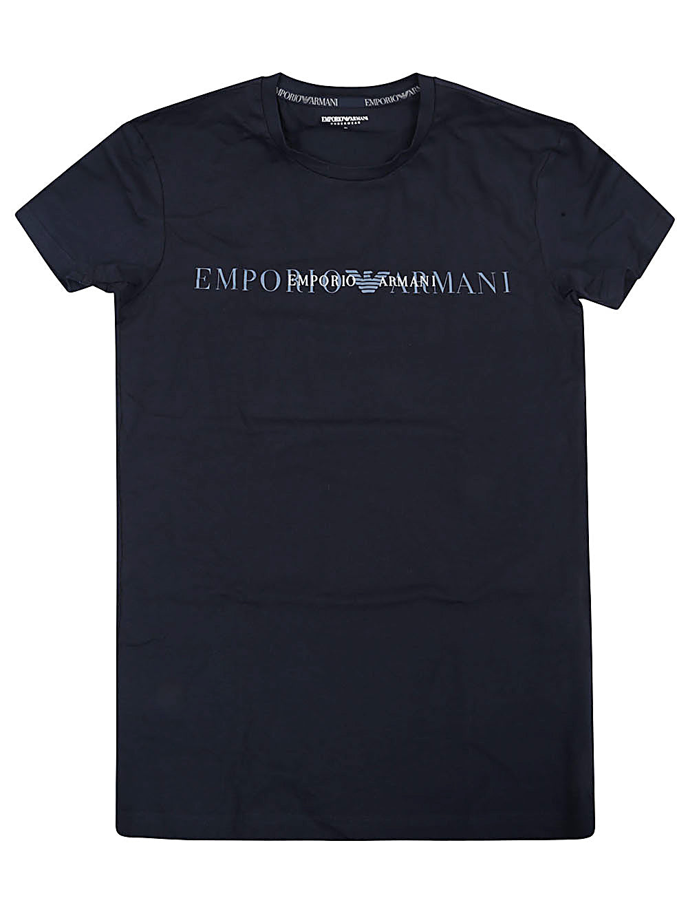 Emporio Armani T-shirts and Polos Blue Topwear Emporio Armani