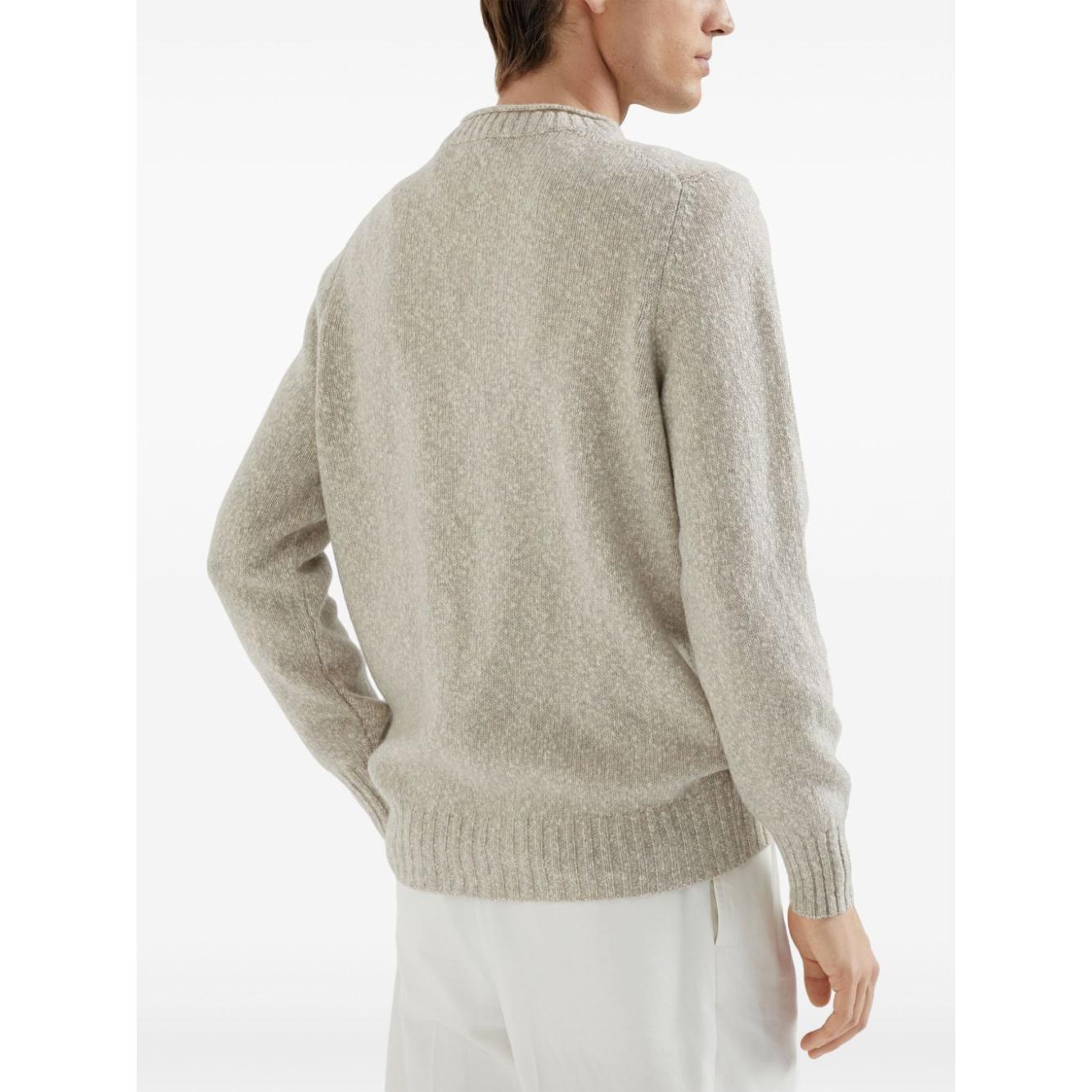 Brunello Cucinelli Sweaters Beige Topwear Brunello Cucinelli